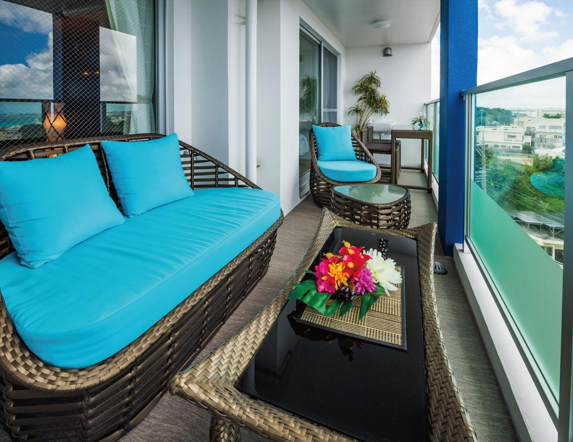Zoe Resort The Sunset Village Okinawa Чятан Номер фото